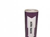 Rørmærkning 160mm x 10m - violet *varme fremløb* Rørlegger artikler - Verktøy til rørlegger - Isolasjon