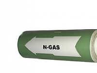 Rørmærkning 160mm x 10m - lys grøn *N-gas* Rørlegger artikler - Verktøy til rørlegger - Isolasjon