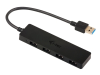 i-Tec USB 3.0 Slim Passive HUB – Hub – 4 x SuperSpeed USB 3.0 – skrivbord