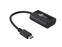 Goobay 38531, 0,2 m, USB Type-C, VGA (D-Sub), Hankjønn, Hunkjønn, Rett PC tilbehør - Kabler og adaptere - Adaptere