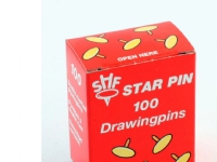 Bilde av Tegnestifter Star Pin Blank Stål (100)