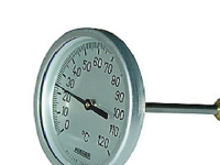 Termometer Type TC 100mm - M/125mm Føler Rørlegger artikler - Oppvarming - Tilbehør
