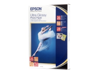 Epson Ultra Glossy Photo Paper – Blank – 100 x 150 mm 50 ark fotopapper – för EcoTank ET-1810 2810 2811 2814 2815 2820 2825 2826 2850 2851 2856 4800 4850