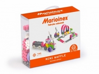 Mini Waffle Building Blocks 140 Pieces Constructor Large Pink MARIOINEX 902837
