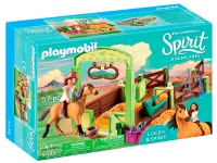 Playmobil 9478 hästbox Lucky &amp  Spirit