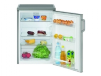 Bomann VS 2195 - Kjøleskap - bredde: 56 cm - dybde: 57.5 cm - høyde: 84.5 cm - 137 liter - Klasse D - rustfritt stål-stil Hvitevarer - Kjøl og frys - Kjøleskap