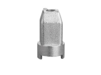Spindelhætte firk. f. 2""' - f. Total kuglehane. Spidsende 27 mm'