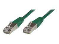 MicroConnect – Nätverkskabel – RJ-45 (hane) till RJ-45 (hane) – 1.5 m – FTP – CAT 6 – grön