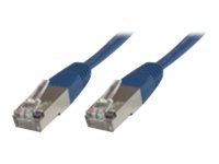 MicroConnect – Nätverkskabel – RJ-45 (hane) till RJ-45 (hane) – 1.5 m – FTP – CAT 6 – blå