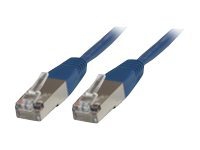 MicroConnect – Nätverkskabel – RJ-45 (hane) till RJ-45 (hane) – 15 m – FTP – CAT 6 – blå