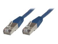 MicroConnect – Nätverkskabel – RJ-45 (hane) till RJ-45 (hane) – 20 m – FTP – CAT 6 – blå