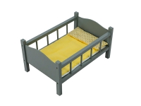 Wooden Doll Bed | For Dolls Up To 40 Cm | Doll Crib N - A