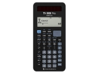 Texas Instruments TI-30X Pro MathPrint, Lomme, Vitenskaplig, 4 linjer, Batteri/Solcelle, Sort Kontormaskiner - Kalkulatorer - Tekniske kalkulatorer