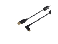S-Conn 13-10001 1 m USB A Micro-USB B USB 2.0 480 Mbit/s Svart