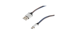 S-Conn 14-50027 1 m USB A USB C USB 2.0 480 Mbit/s Blå