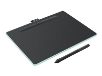 Wacom Intuos Creative Pen Medium - Digitaliserer - 21.6 x 13.5 cm - elektromagnetisk - 4 knapper - trådløs, kablet - USB, Bluetooth - pistasiegrønn PC tilbehør - Mus og tastatur - Tegnebrett