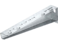 Ljusfäste med fliklängd 210 mm för OBO Grid tray inklusive skruvsats M10 X 25 El-zinkpläterad.