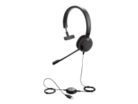 Jabra Evolve 30 II MS Mono – Headset – på örat – kabelansluten – USB 3,5 mm kontakt – Certifierad för Skype for Buisness