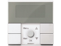 Merten MEG5754-0319, Skodde kontrol, Hvid, Termoplast, 2 min., Knapper, 6 t