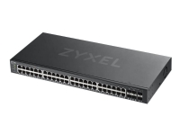 Bilde av Zyxel Gs1920-48v2 - Switch - Smart - 48 X 10/100/1000 + 4 X Combo Gigabit Sfp + 2 X Gigabit Sfp - Monterbar På Stativ