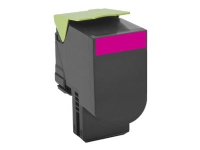 Lexmark 802HM – Lång livslängd – magenta – original – tonerkassett LCCP LRP – för Lexmark CX410de CX410dte CX410e CX510de CX510dhe CX510dthe