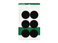 Magneter BNT sort Ø30mm blister (6 stk.) interiørdesign - Tilbehør - Magneter