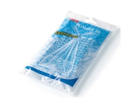 Isterningepose til knust is Selvlukkende plast klar,20 stk/pk Rengjøring - Avfaldshåndtering - Avfaldsposer