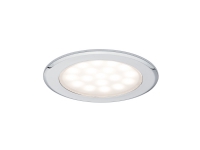 Paulmann 999.20, Innsunket spotlight, LED, 2,5 W, 3000 K, 225 lm, Kromfarget Belysning - Innendørsbelysning - Punktbelysning