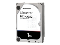 WD Ultrastar DC HA210 HUS722T1TALA604 - Harddisk - 1 TB - intern - 3,5 - SATA 6 Gb/s - 7200 rpm - buffer: 128 MB PC & Nettbrett - Tilbehør til servere - Harddisker