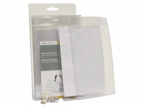 Navneskilte t/ID 100x150mm blød plast stående format - (10 stk.)