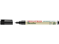 Marker Edding 25 EcoLine sort perm. 1 mm rund spids Skriveredskaper - Markør - Permanenttusj