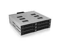 ICY BOX IB-2260SSK-12G, Sort, Metall, 9,5 mm, 1 vifte(r), 4 cm, 12 Gbit/sek. PC & Nettbrett - Tilbehør til servere - Diverse