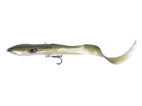 SG 3D Hard Eel Tail Bait 17cm 40g SS 10-Green Silver Utendørs - Fiskeutstyr - Sluttelement