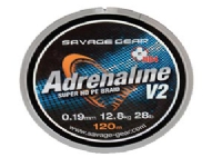 Bilde av Sg Hd4 Adrenaline V2 120m 0.33mm 60lbs 27kg Grey
