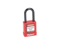 Panduit PSL-8, Konventionelle hængelås, Nøglelås, Rød, Aluminium, 4 cm, 4,5 cm