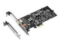 ASUS XONAR SE – Ljudkort – 24-bitars – 192 kHz – 116 dB SNR (förhållande signal-brus) – 5.1 – PCIe – CM6620A – låg profil