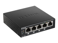 D-Link DGS 1005P - Switch - 5 x 10/100/1000 (4 PoE+) - stasjonær - PoE+ (60 W) PC tilbehør - Nettverk - Switcher