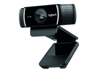 Logitech HD Pro Webcam C922 - Nettkamera - farge - 720p, 1080p - H.264 PC tilbehør - Skjermer og Tilbehør - Webkamera