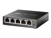 TP-Link Easy Smart TL-SG105E - Switch - 5 x 10/100/1000 - stasjonær PC tilbehør - Nettverk - Switcher