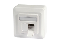 EFB Elektronik ET-25133AV5-R, 2 x RJ-45, 6a, Hvit