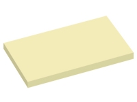 Notes Q-line Stick'N gul 76x127mm - (12 stk.) Papir & Emballasje - Blokker & Post-It - Legg det ut