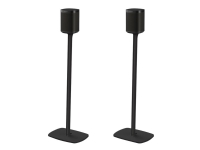 Flexson S1-FSX2 – Ställ – för högtalare – svart – golvstående (paket om 2) – för Sonos One (svart)