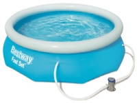 Bestway Fast Set Pool Sæt 305 x 76cm m/filter pumpe Hagen - Basseng & vannlek - Bassenger og svømmebasseng
