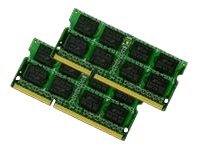 CoreParts – DDR3 – sats – 4 GB: 2 x 2 GB – SO DIMM 204-pin – 1066 MHz / PC3-8500 – ej buffrad – icke ECC – för Apple iMac