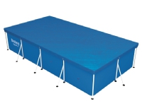 Bestway 58107 Cover Blå 4 m 2,11 m 81 cm – ONLY COVER!
