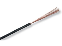 Monteringskabel PVC1x6 mm² H05V2-K svart 300/500Vjumbo box kabeldiameter 4,8 mm – (750 meter)