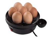 Tristar EK-3076 - Eggkoker - 360 W - rustfritt stål / svart Kjøkkenapparater - Kjøkkenmaskiner - Eggekoker