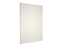 WB Esselte emalje. 60x90cm hvit aluminiumsramme