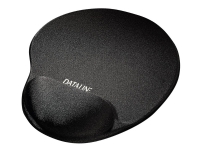 DATALINE All-in-one Gel Mouse Pad - Musematte med håndleddsstøtte - svart PC tilbehør - Mus og tastatur - Håndleddssøtte