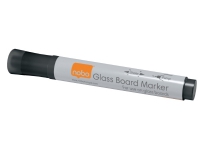 Whiteboardmarker Glass Board Nobo sort - (4 stk.)